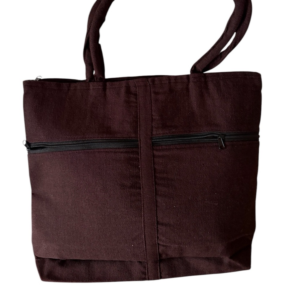 Our Lady of Guadalupe tote, Mexican Embroidered Tote Bag, embroidered tote, - Picture 4 of 7
